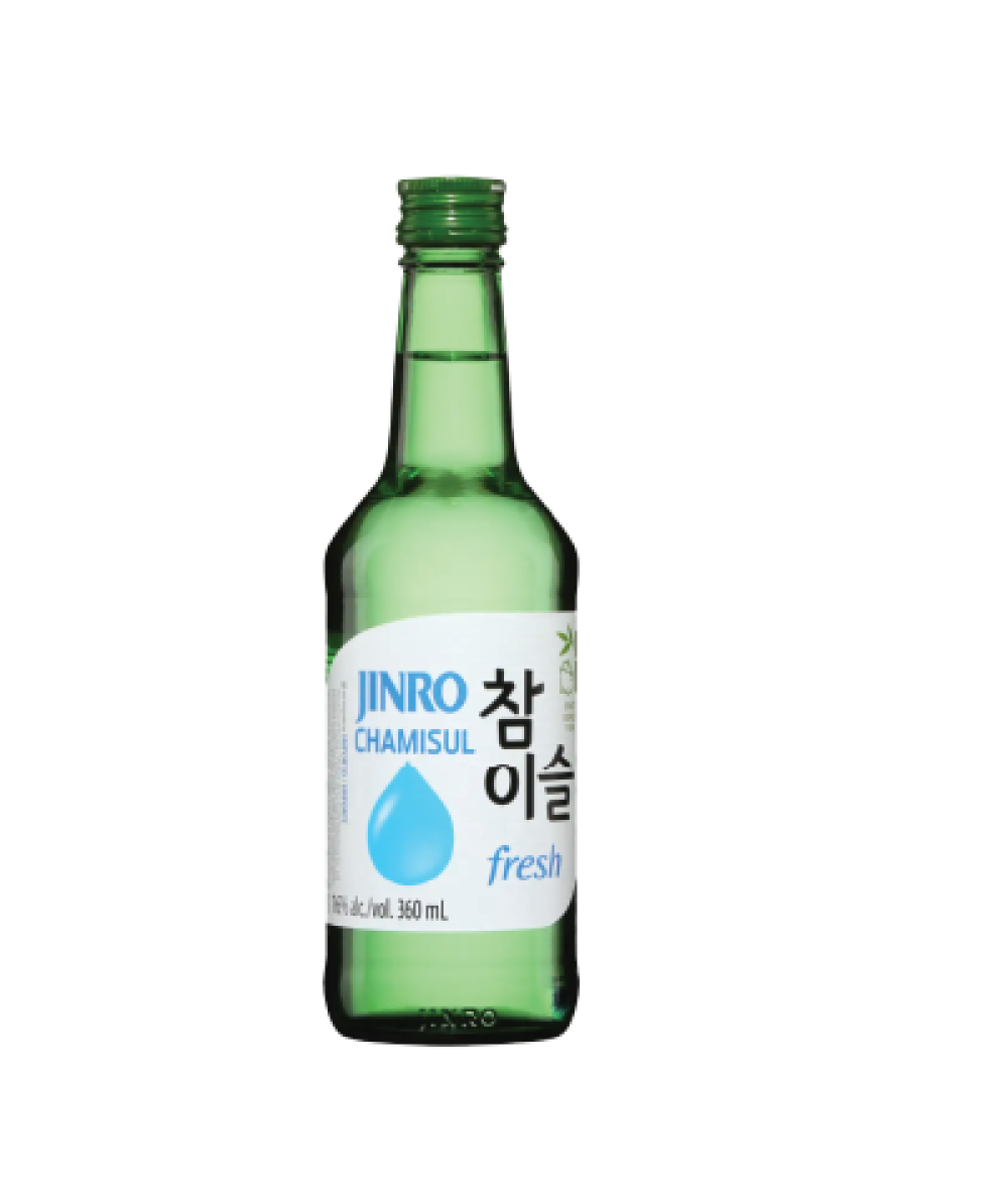 *Jinro Soju Chamisul Fresh 360ml