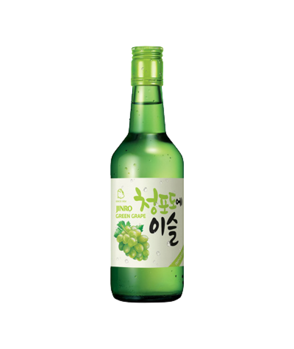 *Jinro Soju Green Grape 360ml