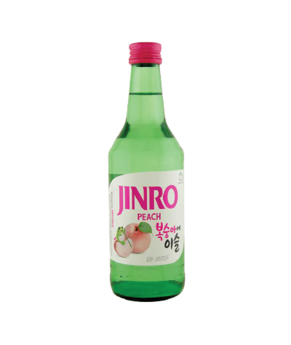 *Jinro Soju Peach 360ml