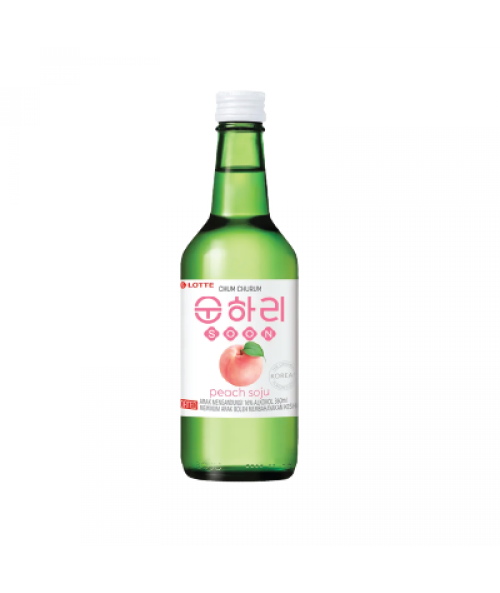 *Chum Churum Soju Peach Flv 360ml