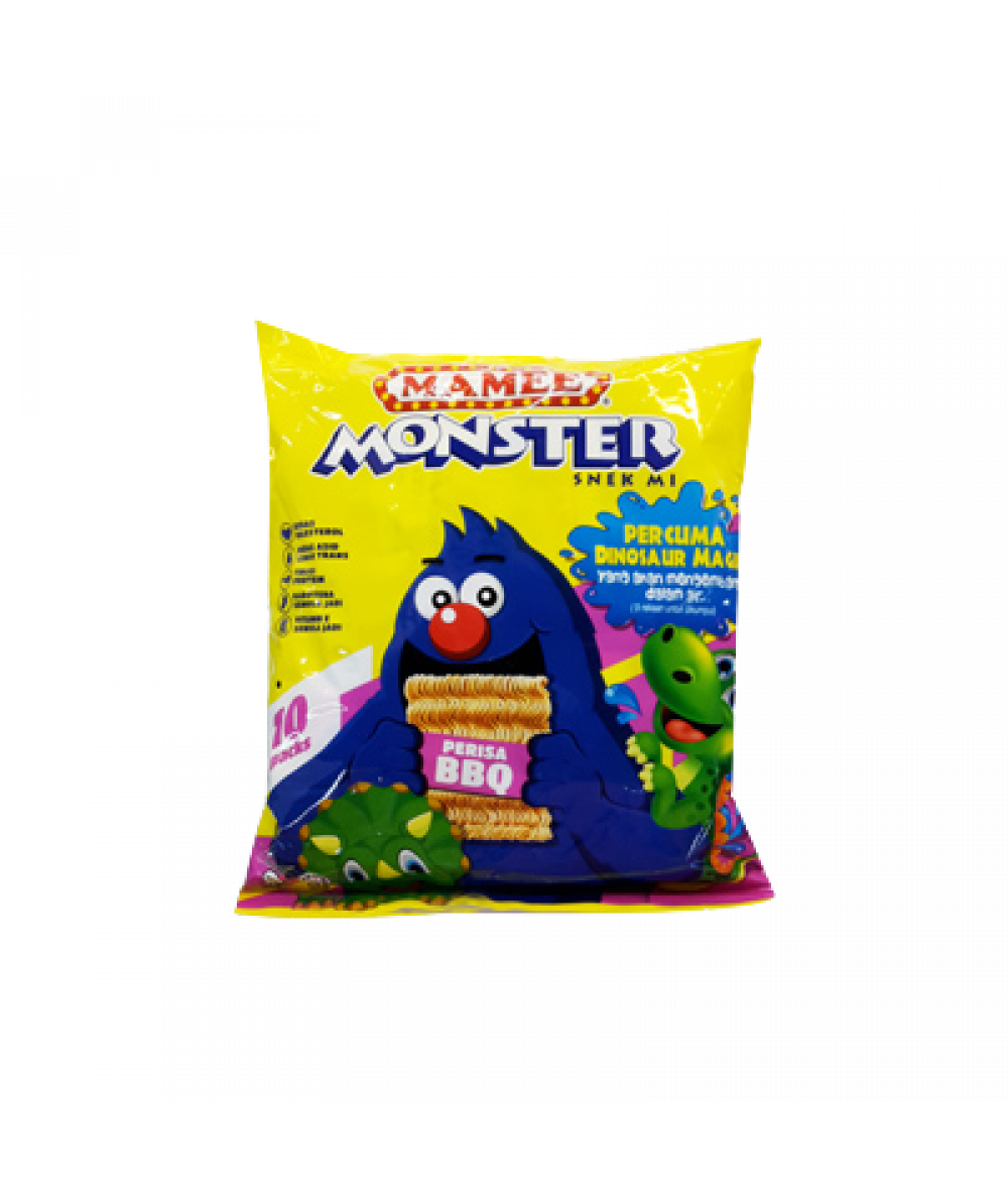 Mamee Monster BBQ 25g*8's