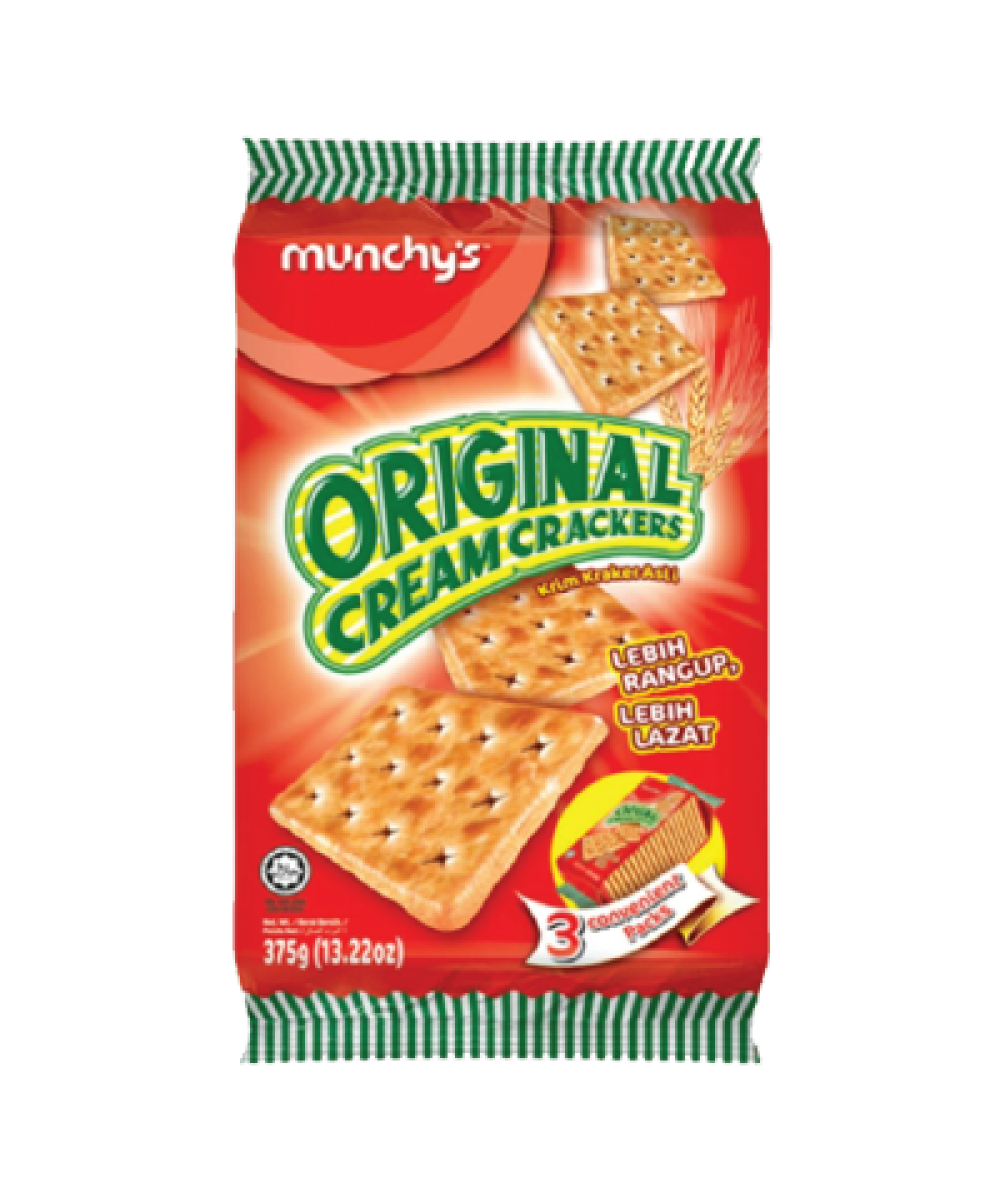 Munchy's Original Cream Cracker 375g Munchy's Original Cream Cracker 375g