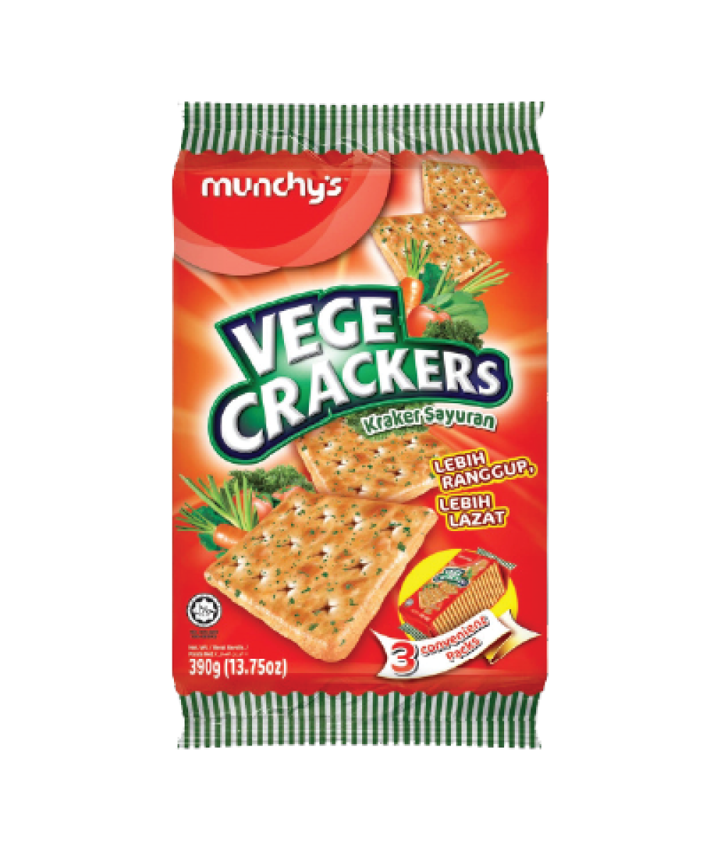 Munchy's Vegetable Cracker 390g