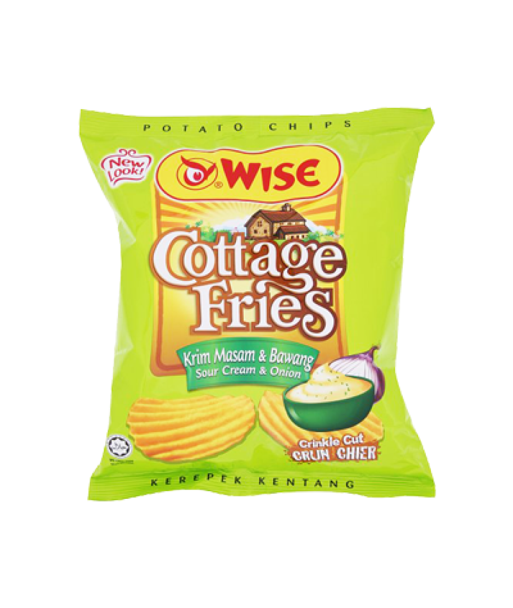 Wise Potato Chips Sour Cream Onion 60g