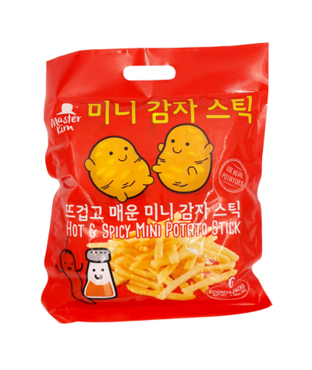 Master Kim Mini Potato Stick Hot & Spicy 80g