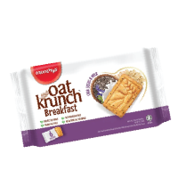 *Munchy's Oat Krunch Bfast C.Seed & Milk 192g