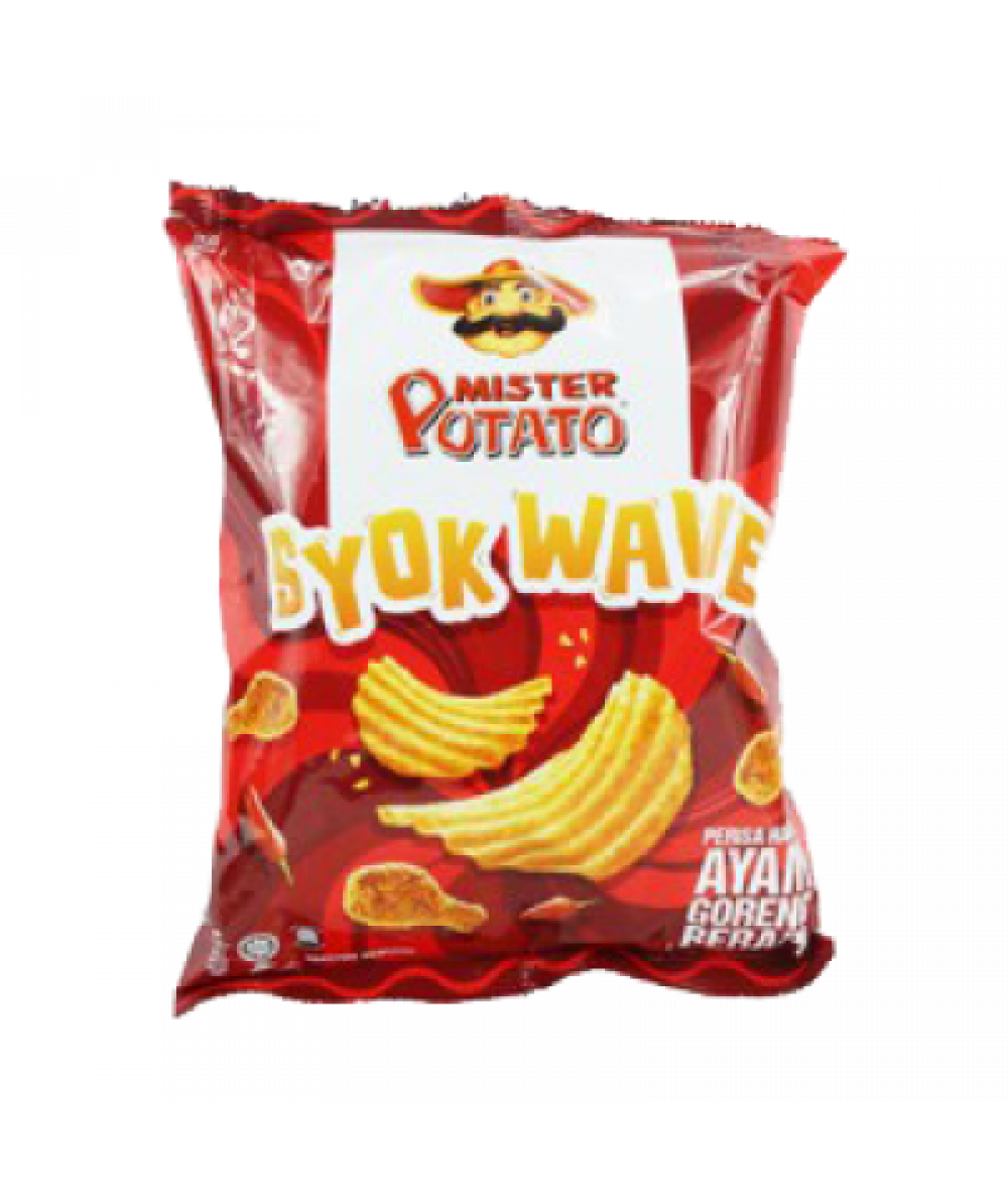 *Mister Potato Syok Wave F.Chicken 55g