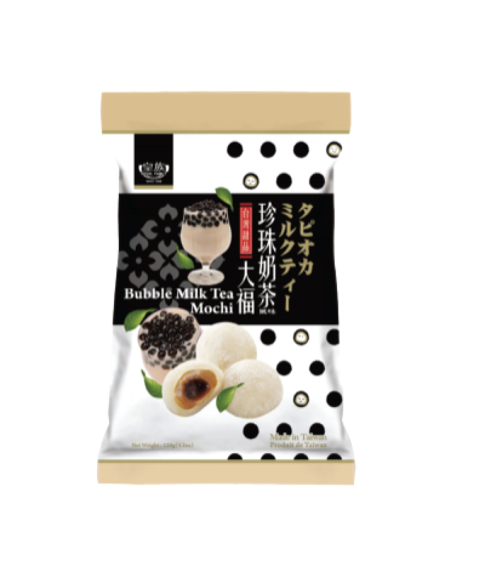 *Royal Bubble Milk Tea Mochi 120g