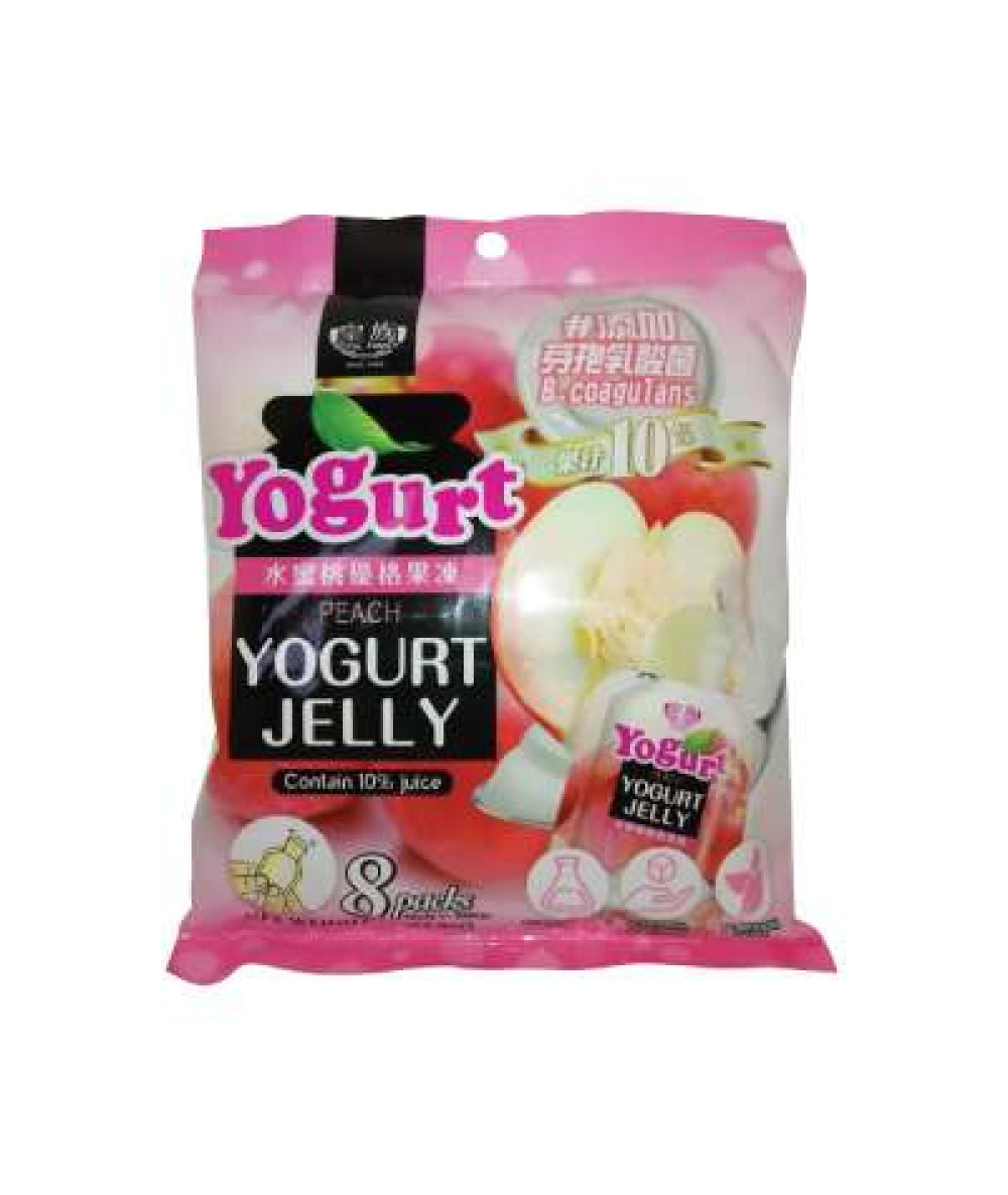 *RF Yogurt Jelly Peach Flv 160g