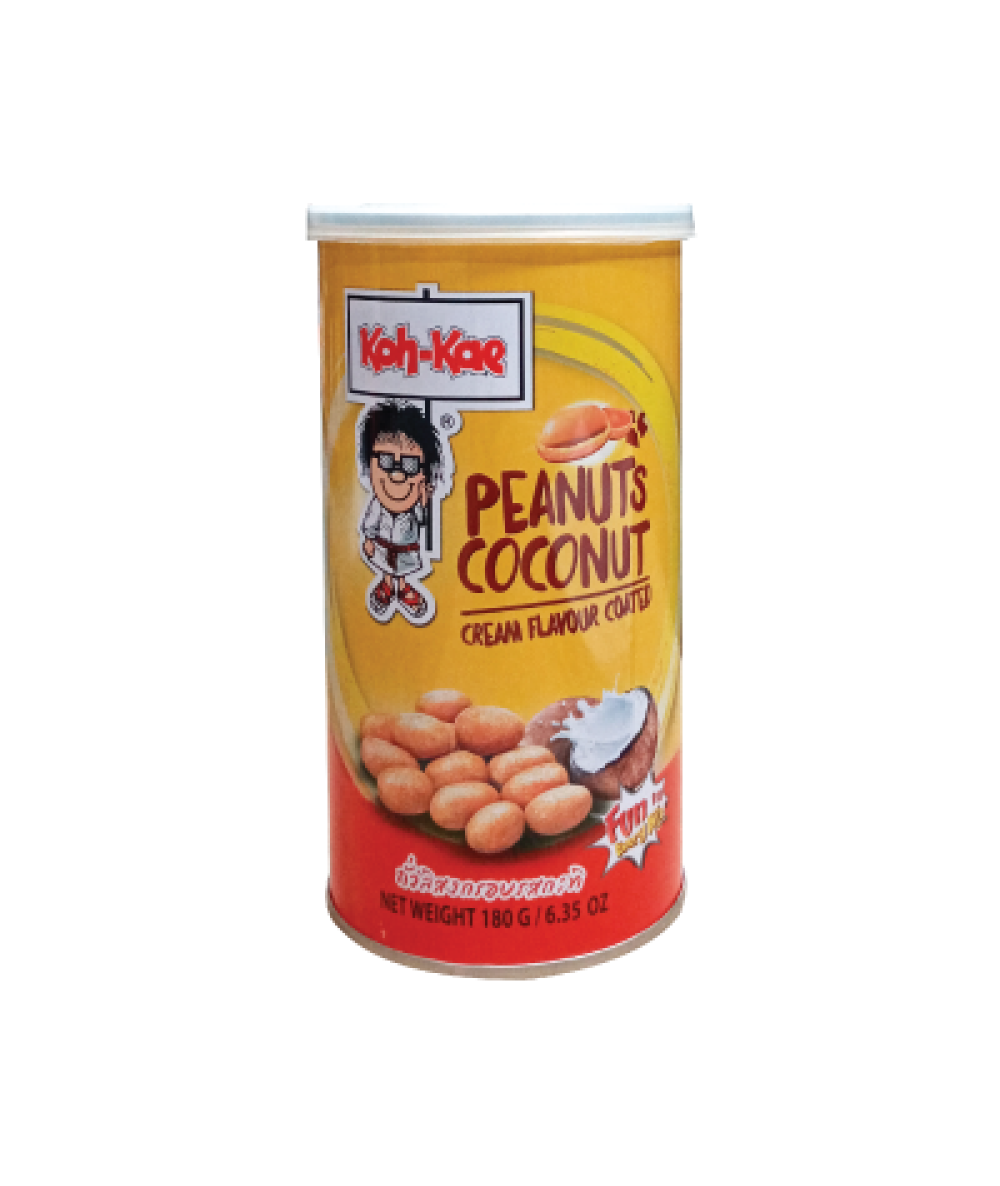 *Koh-Kae Coated Peanuts Coconut Flv 180g