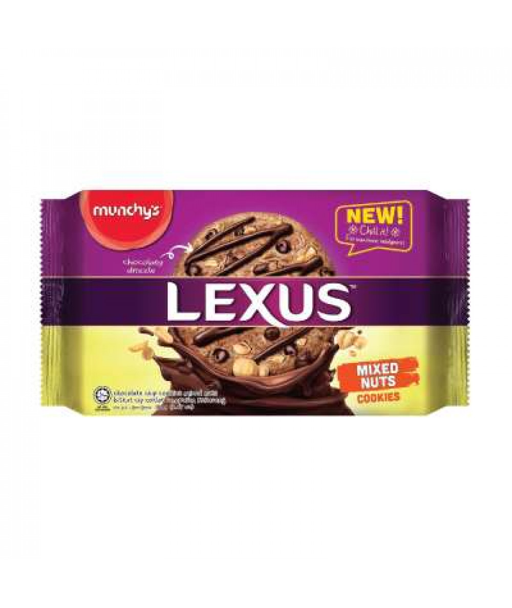 *Munchy's Lexus Cookies Mixed Nuts 189g