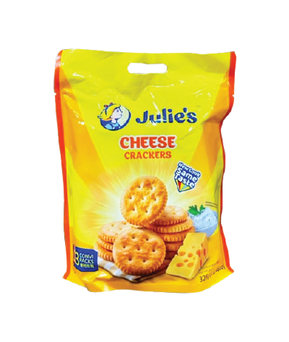 *Julie's Cheese Crackers 325g