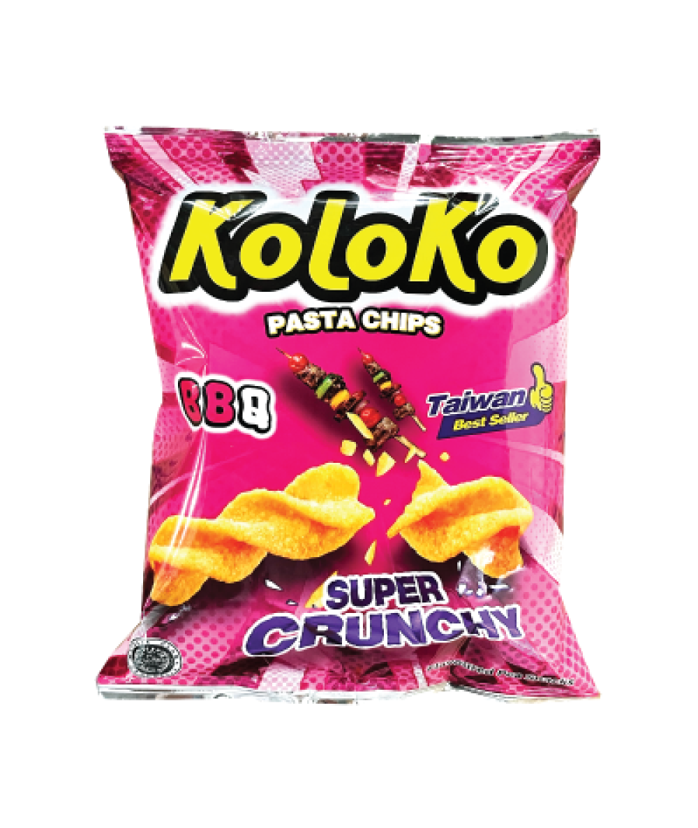 *Koloko Pasta Chips BBQ Flv 57g