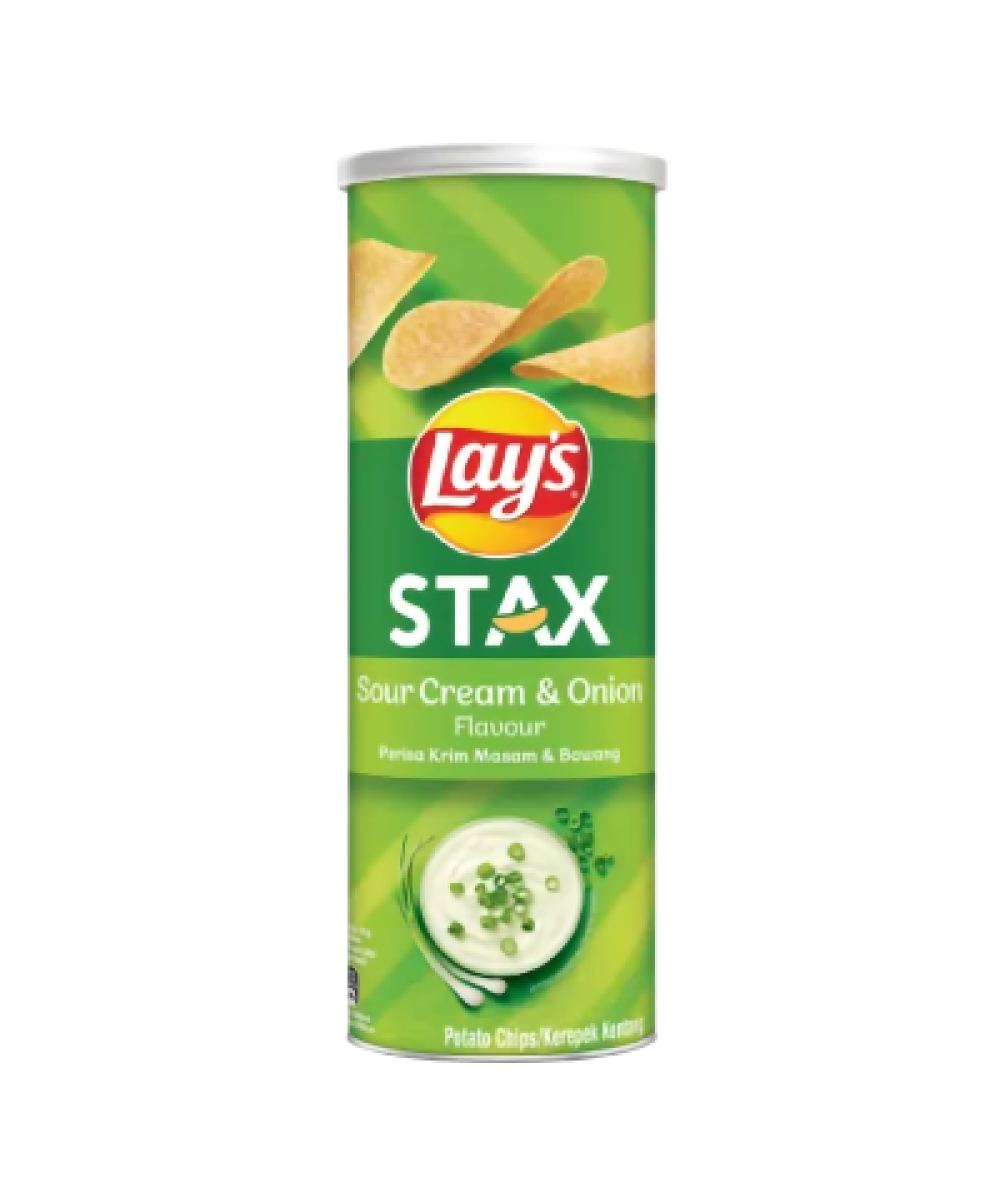 Lays's Stax M Sour Cream & Onion Flv 105g