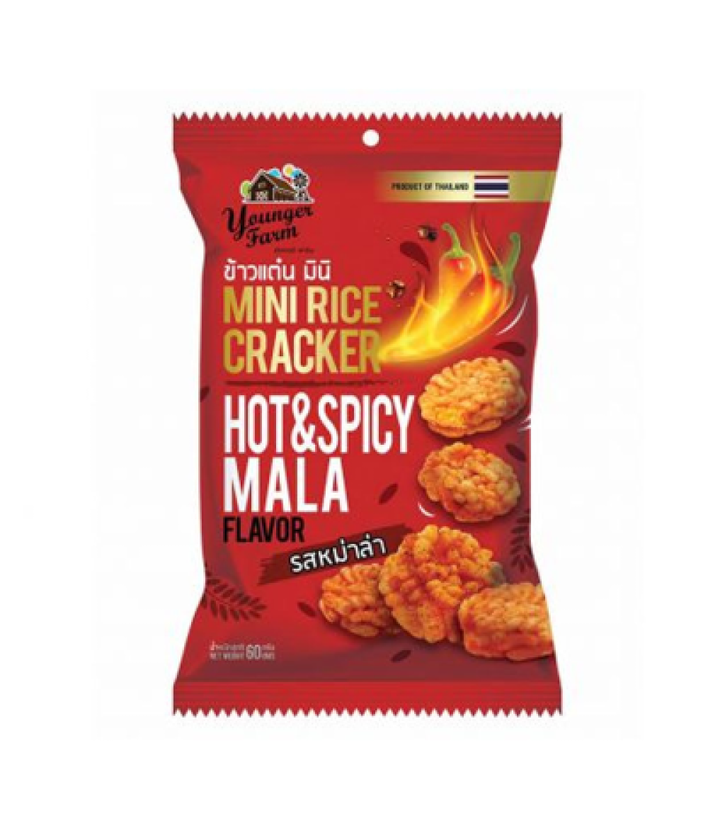 *Younger Farm Mini Rice Cracker Hot & Spicy Mala