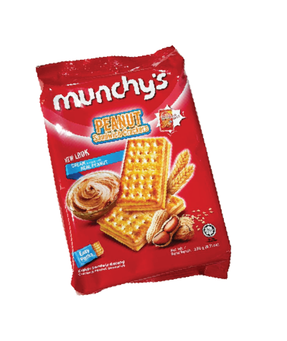 *Munchy's Crackers Peanut Sandwich 230g