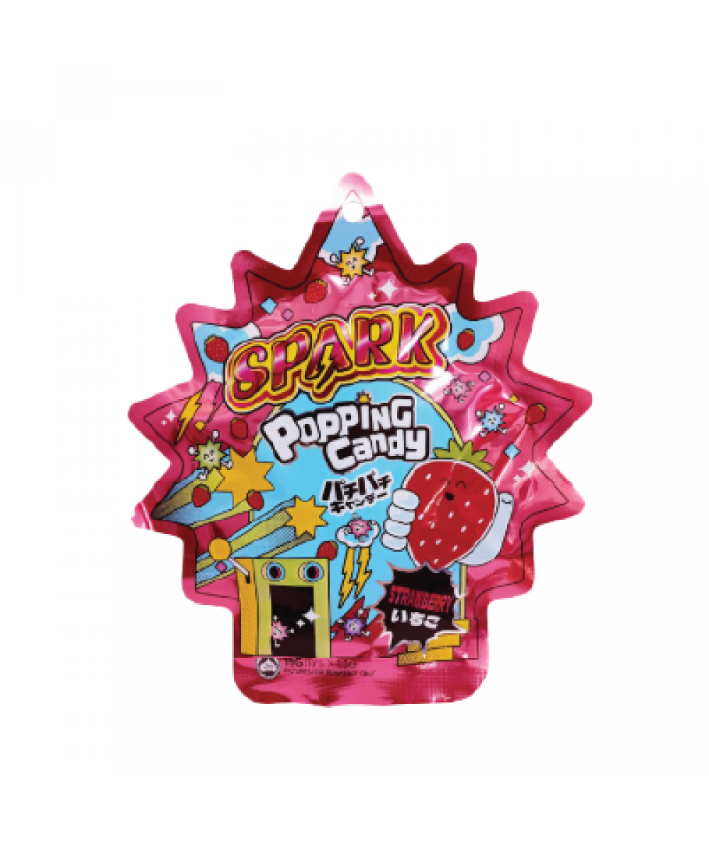 *Nutrigold Spark Popping Candy Strawberry Flv 15g
