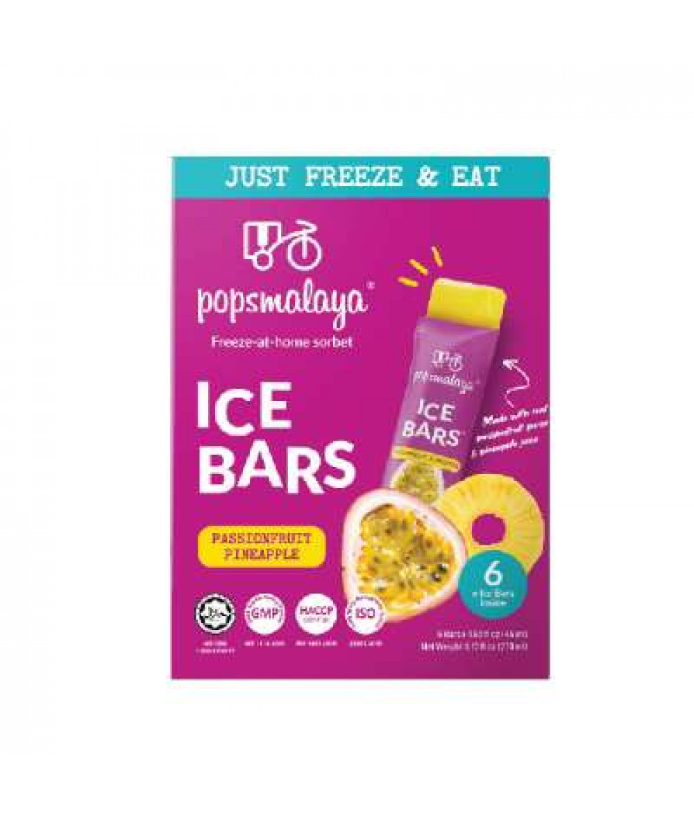 *Pops Malaya Ice Bar Passion.F & P.apple Flv 45ml*