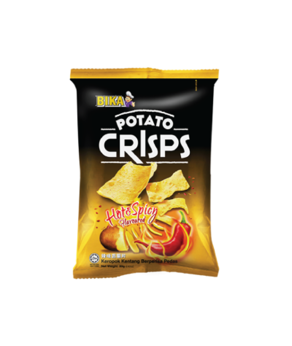 *BIKA Potato Crisps Original Flv 80g