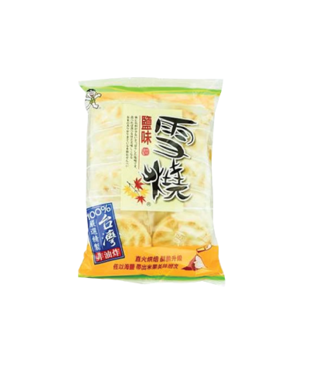 *TW WW Shelly Senbei Salted Flv 150g