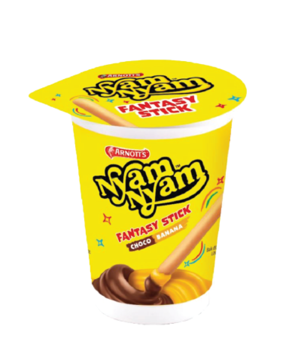*Nyam Nyam F.Stick Choco Banana Flv 25g