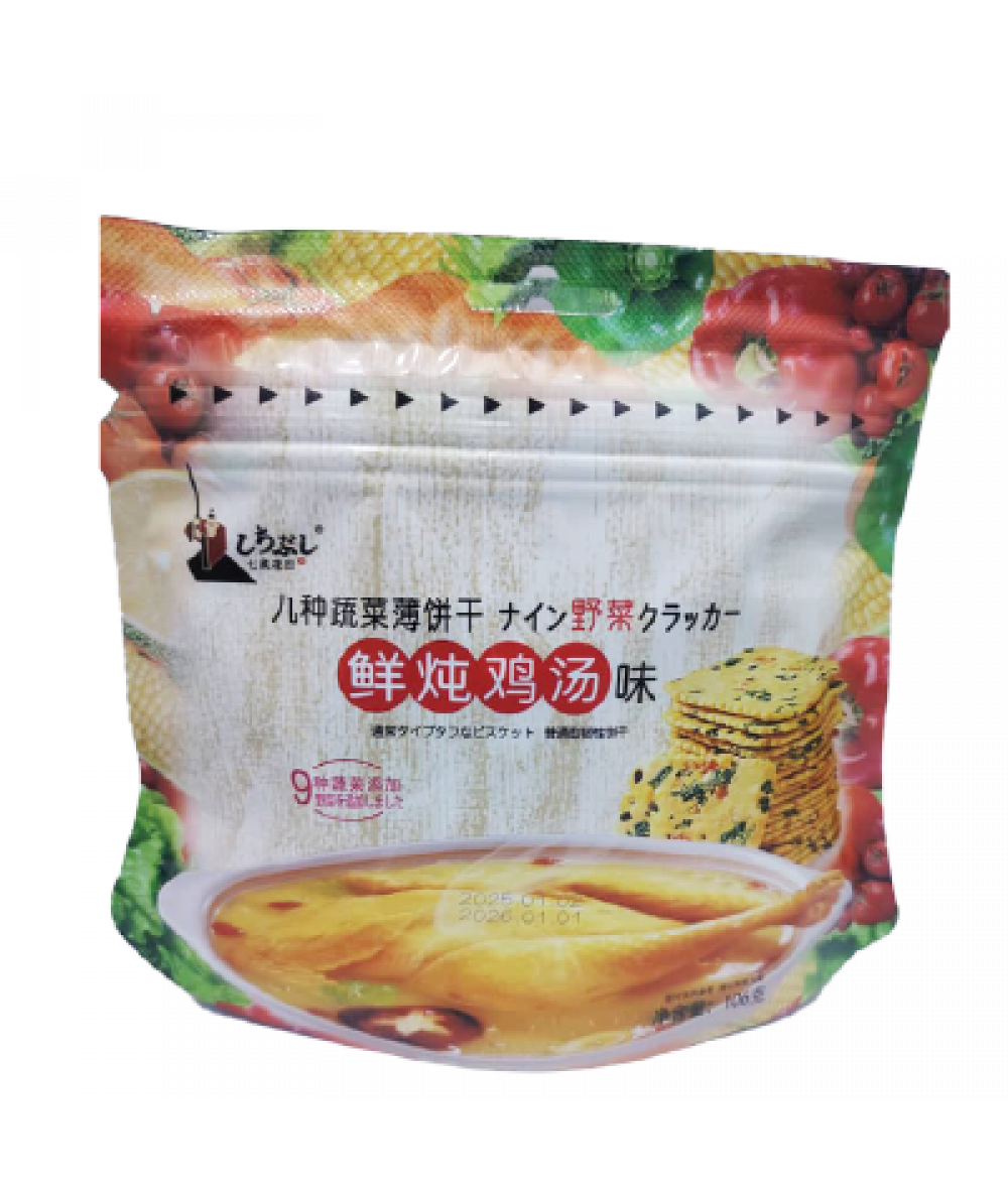 *Japanese Thin Cracker Chicken Soup Flv 106g