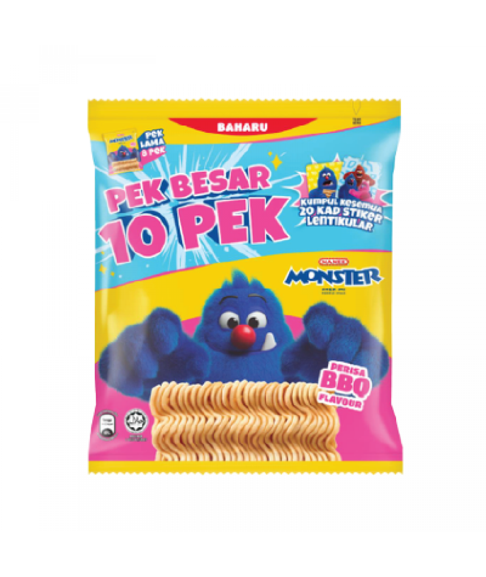 *Mamee Monster BBQ 25g*10s