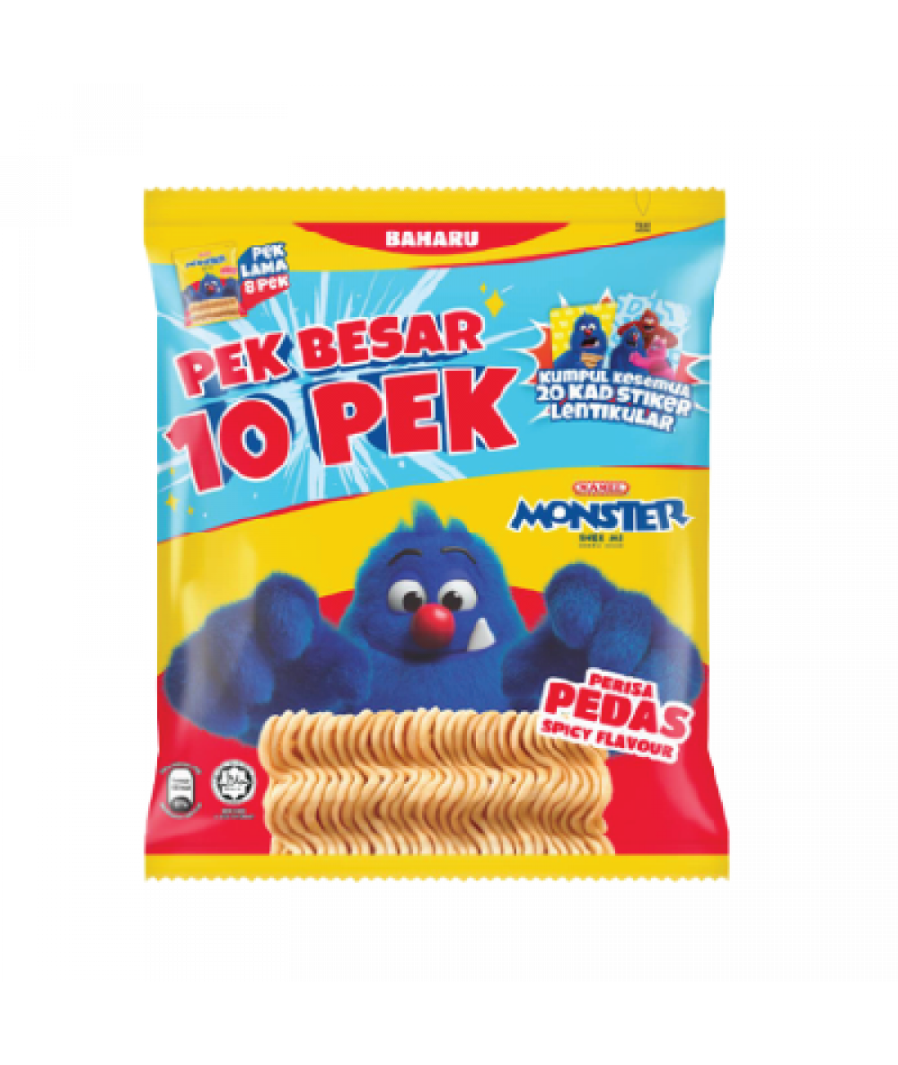 *Mamee Monster Hot & Spicy 25g*10s
