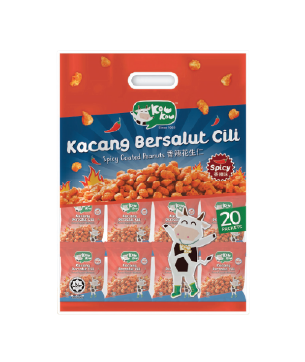 *Kow Kow Coated Peanut Spicy Flv 15g*20s