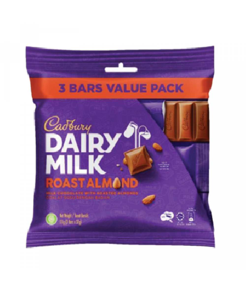 *Cadbury Roast Almond 37g*3s