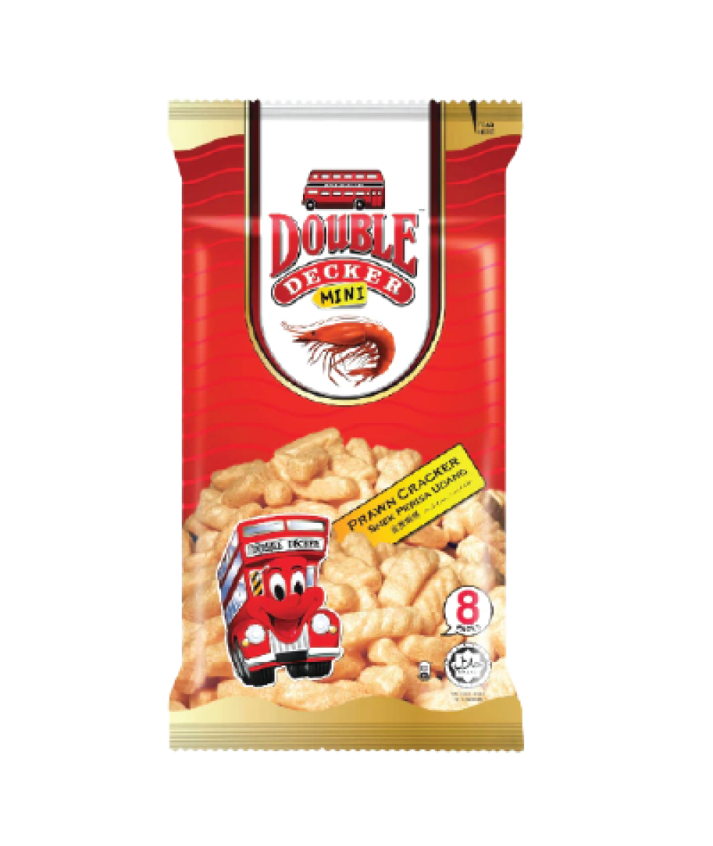 *Double Decker FP Prawn Cracker 15g*8s *Double Decker FP Prawn Cracker 15g*8s