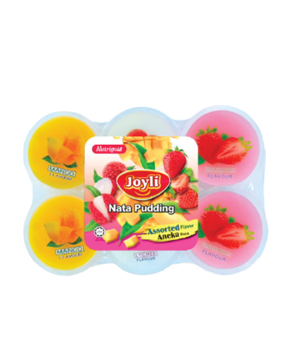 *Nutrigold Joyli Nata Assorted Pudding 110g*6s