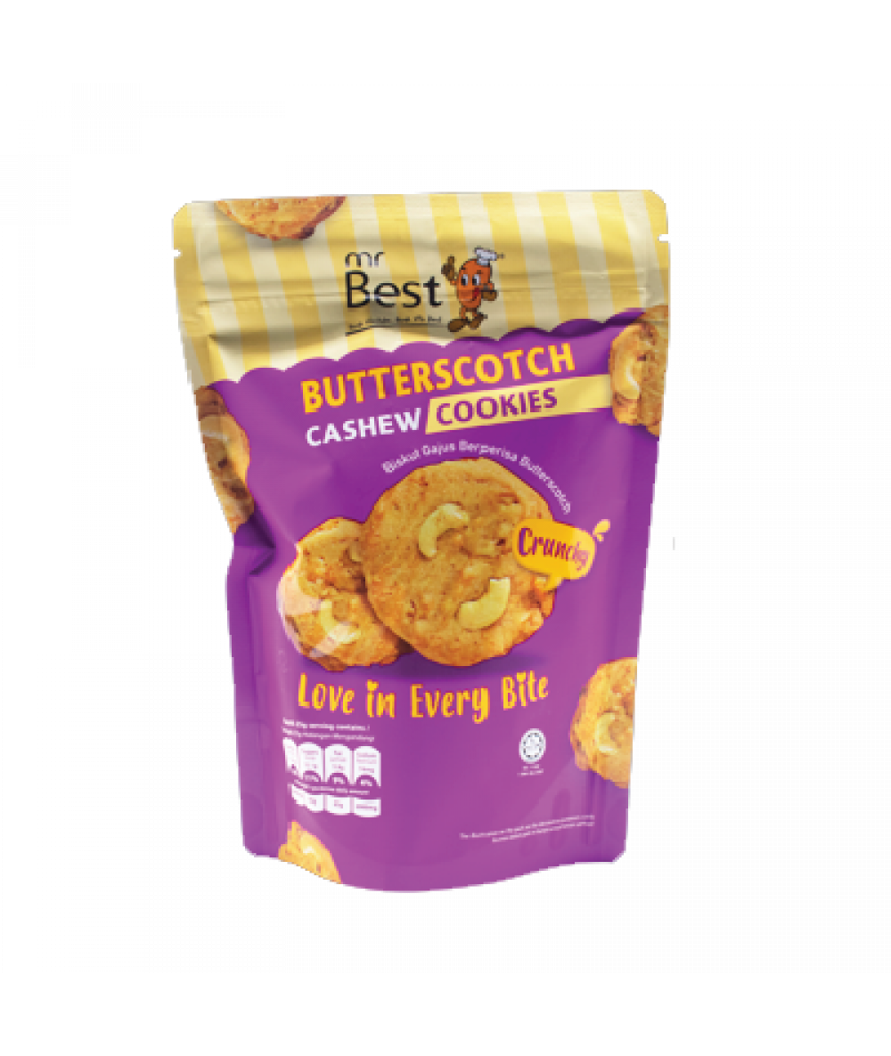 *Mr Best Butterscotch Cashew Cookies 50g