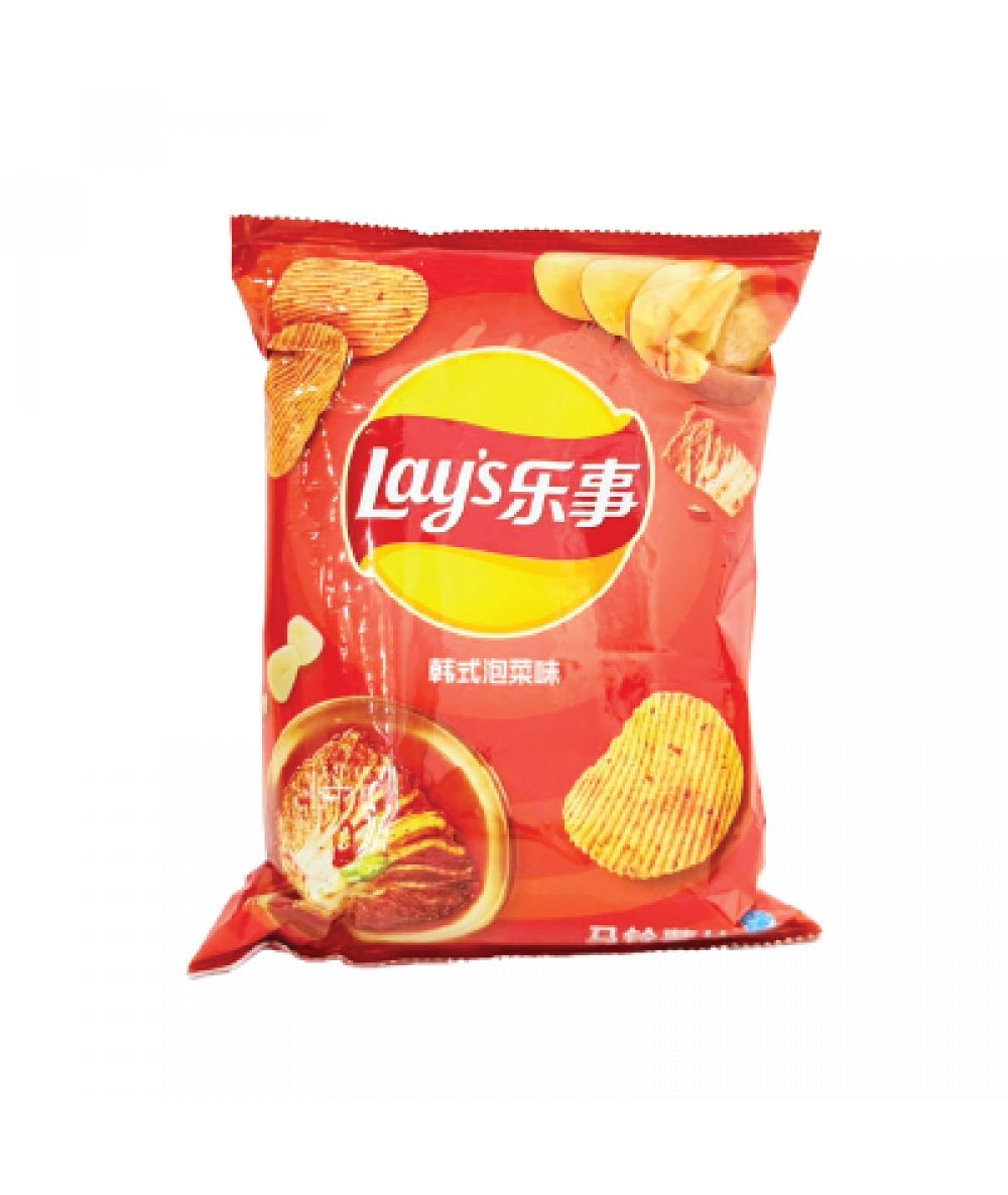 *Lays Potato Chips Kimchi Flv 70g