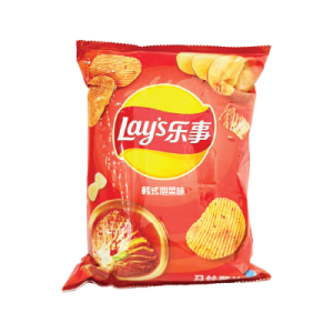 *Lays Potato Chips Kimchi Flv 70g