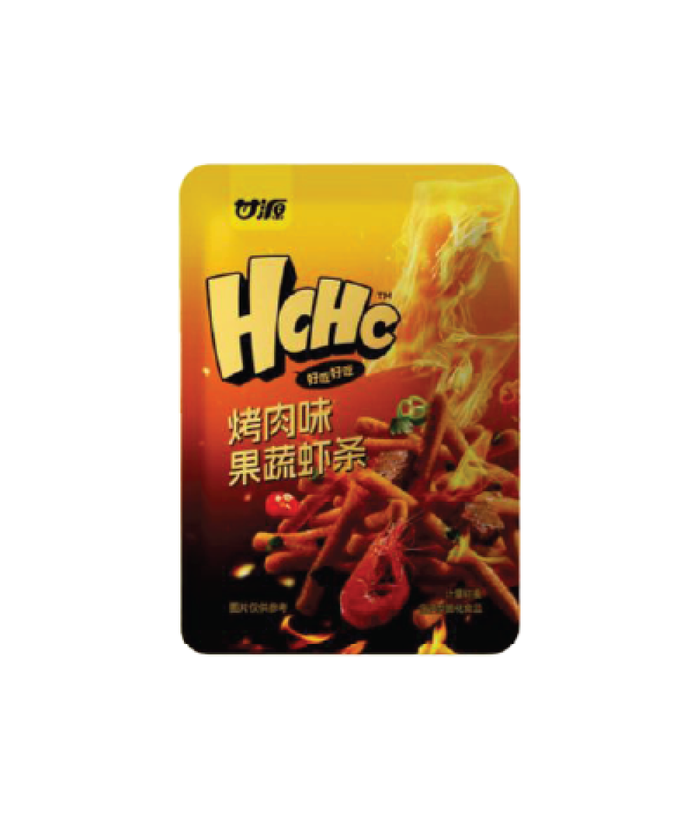 *GY Shrimp Strips & Bean Fruits BBQ Flv 75g