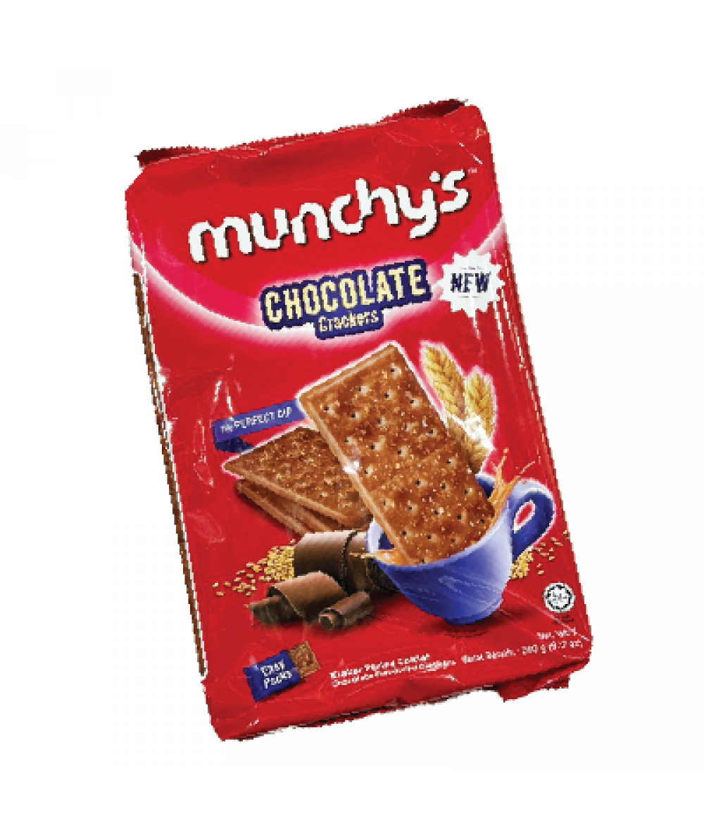 *Munchy Chocolate Cracker 260g