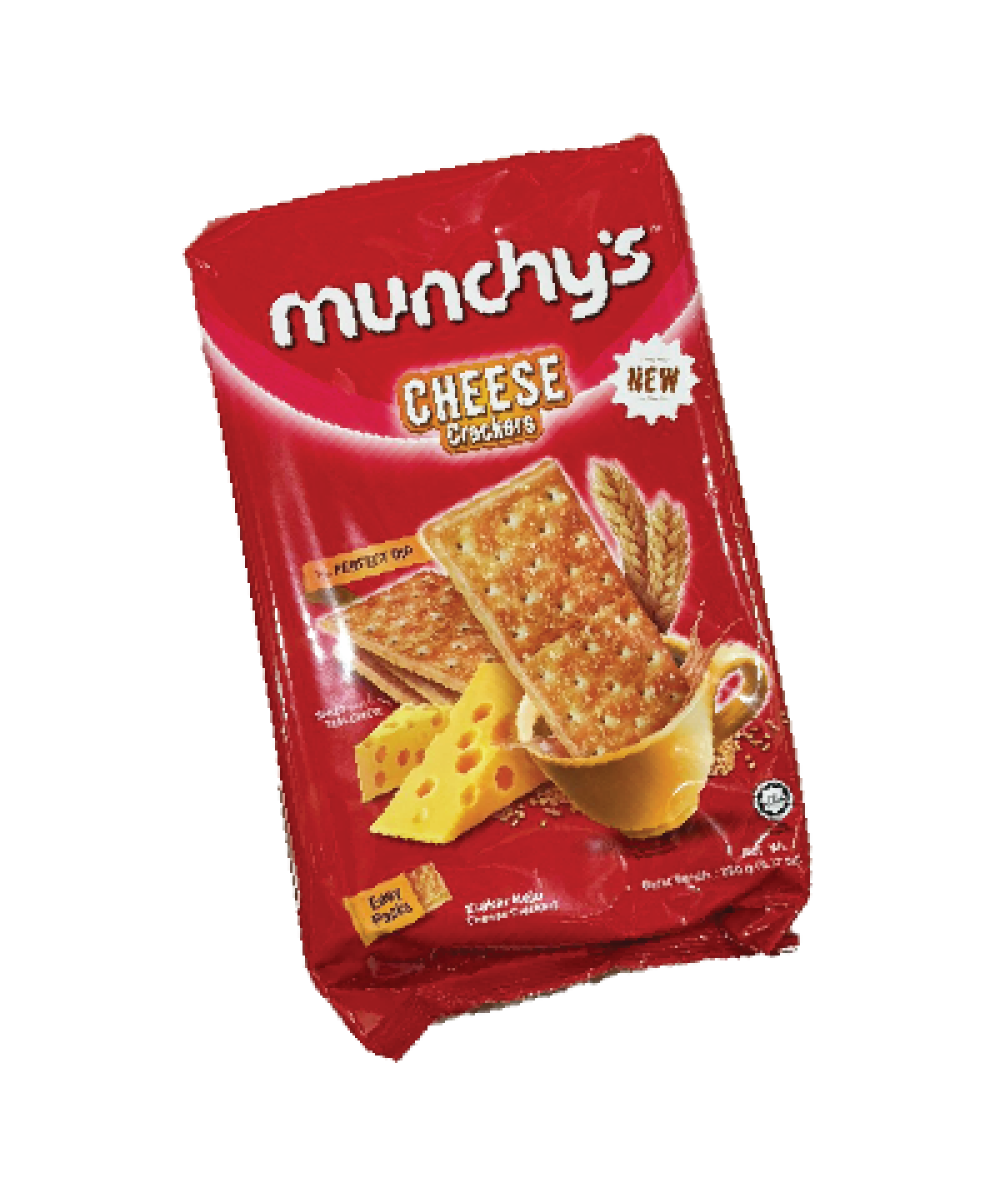 *Munchy Cheese Cracker 260g