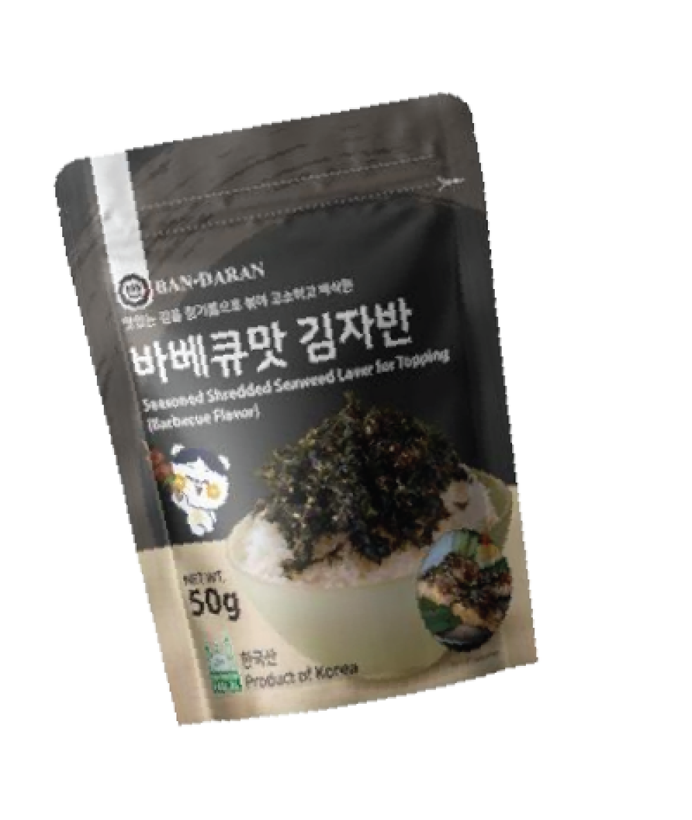*Ban Daran Shredded Seaweed BBQ Flv 50g