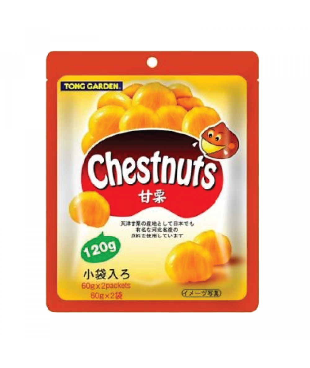 *Tong Garden Chestnuts W.Shell 120g
