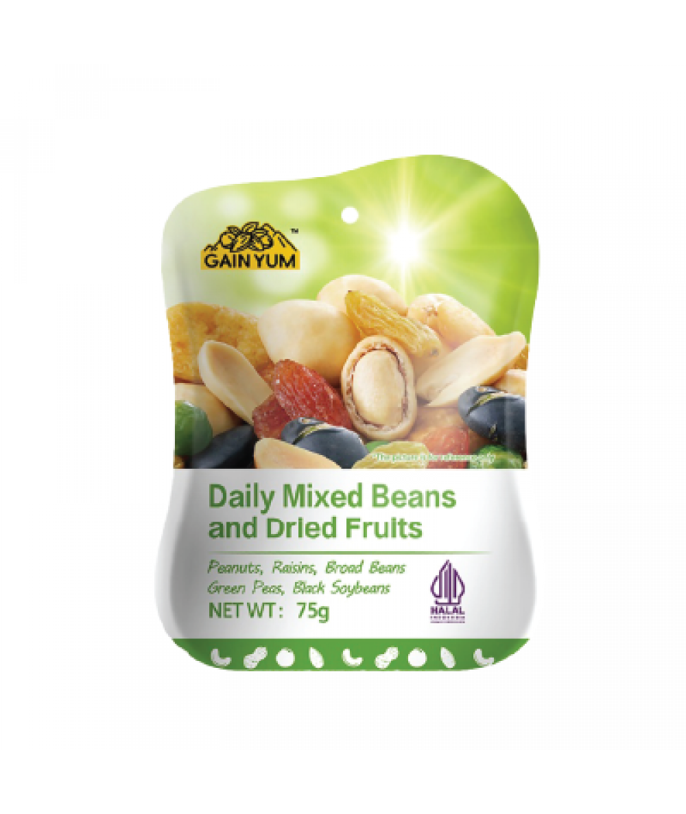 *GY Daily Mixed Beans & Dried Fruits 75g