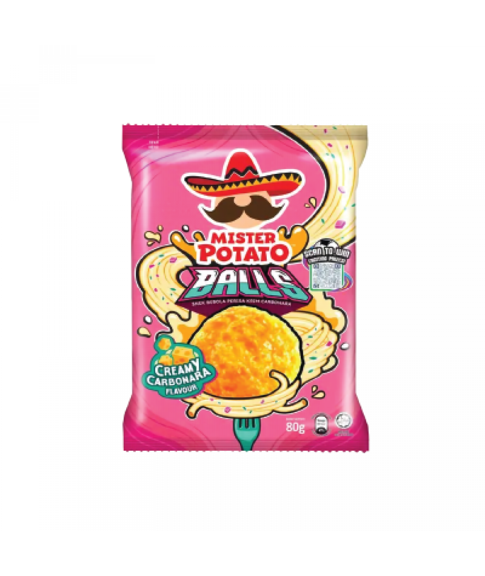 *Mr Potato Balls Creamy Carbonara 80g