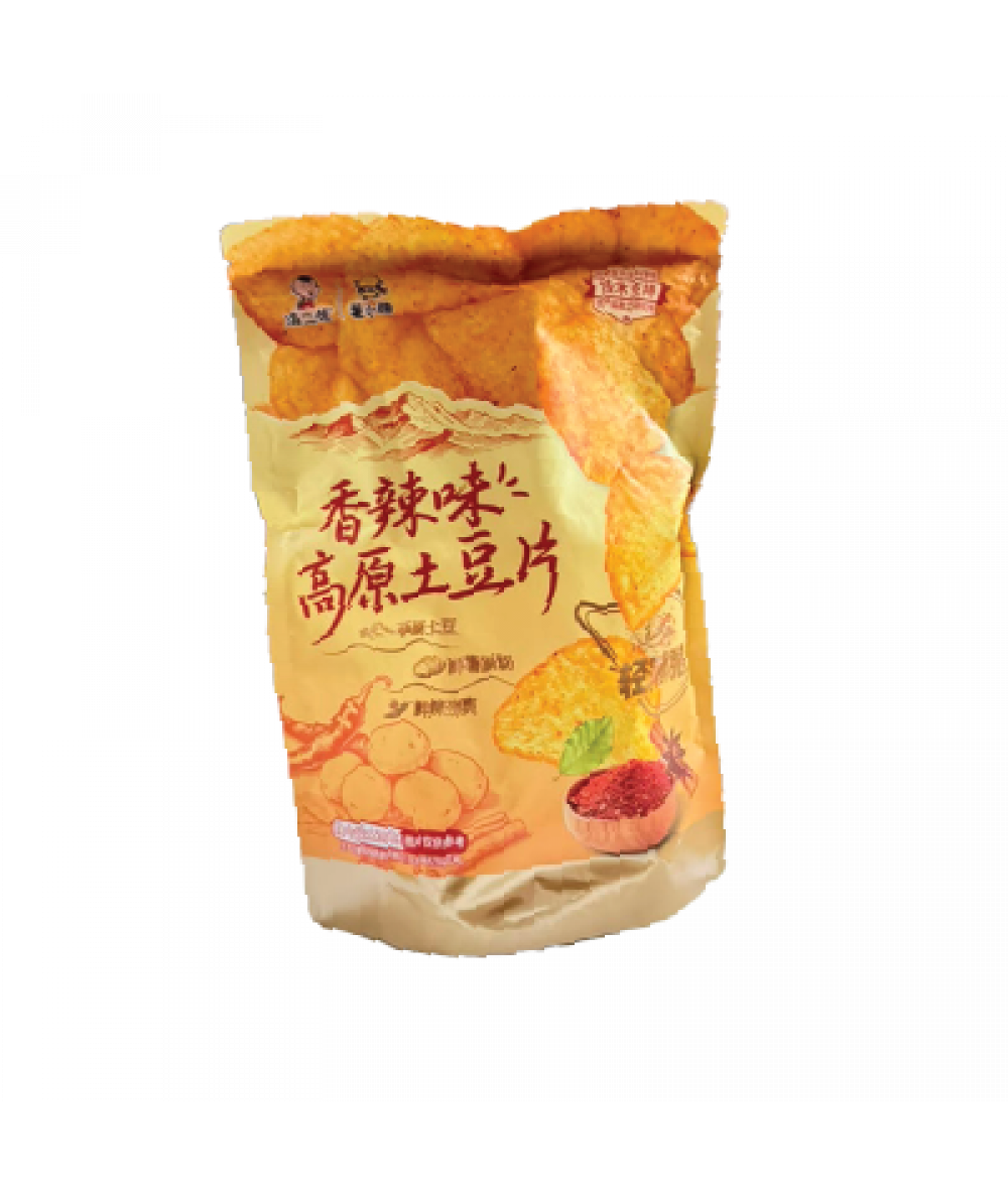 *Dew Potato Chips Spicy Flv 135g