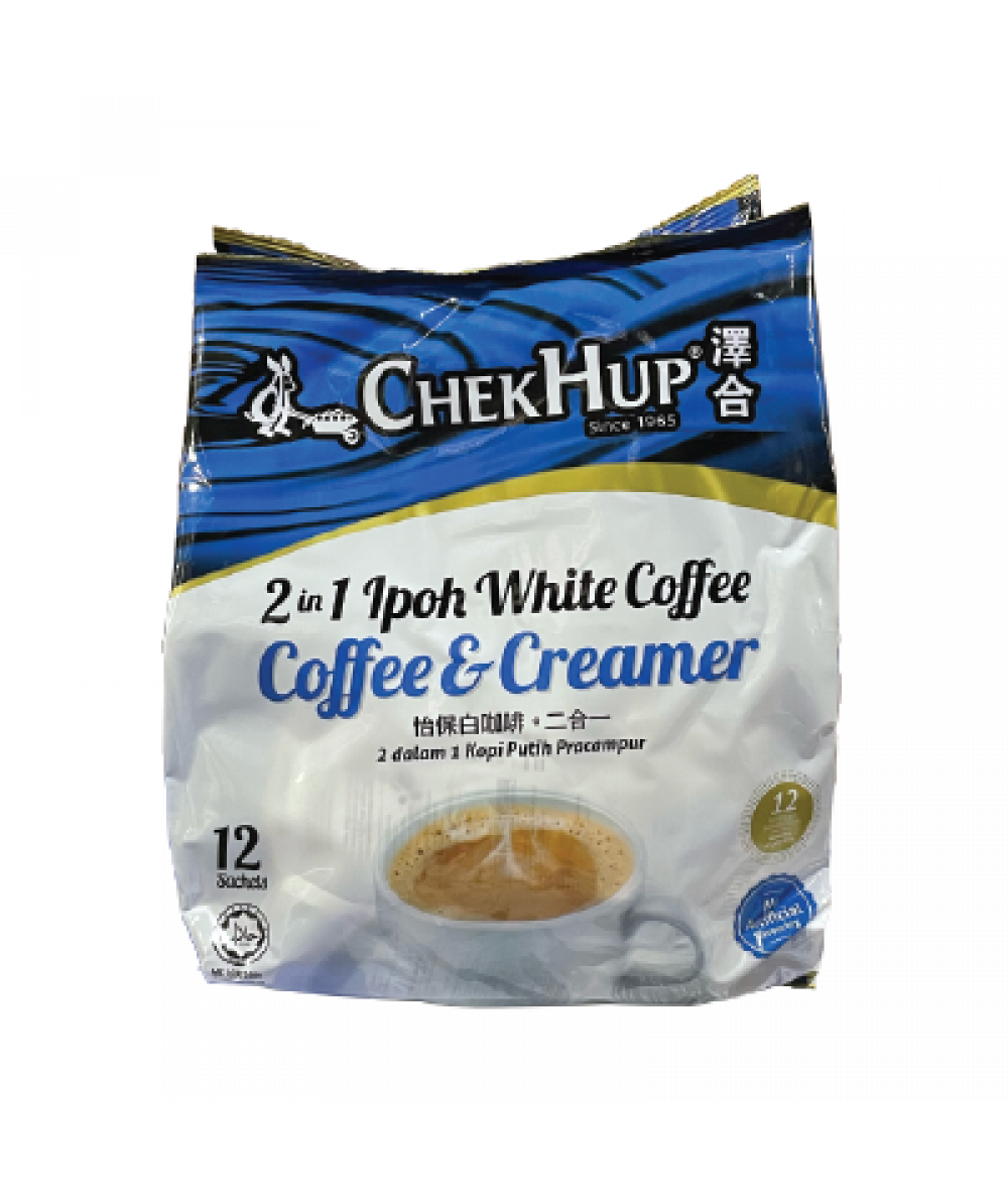 Chek Hup 2in1 No Sugar White Coffee 30g*12s
