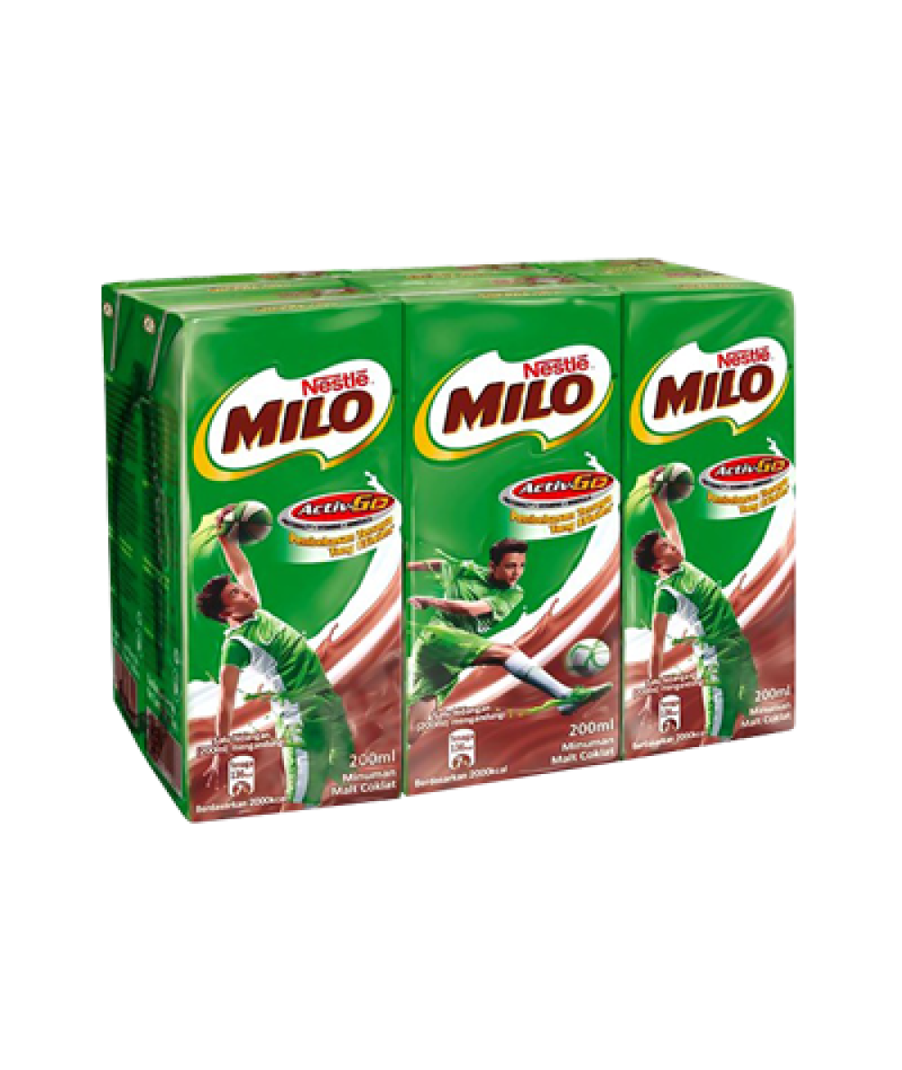 Milo RTD UHT 200ml*6's