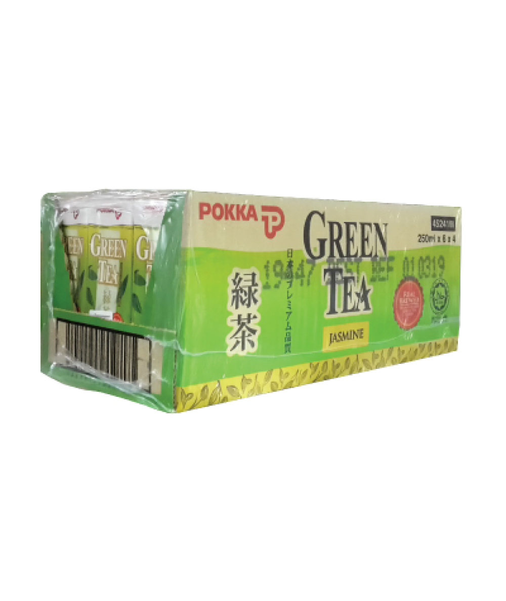 Pokka Green Tea 250ml*6's*4pkt