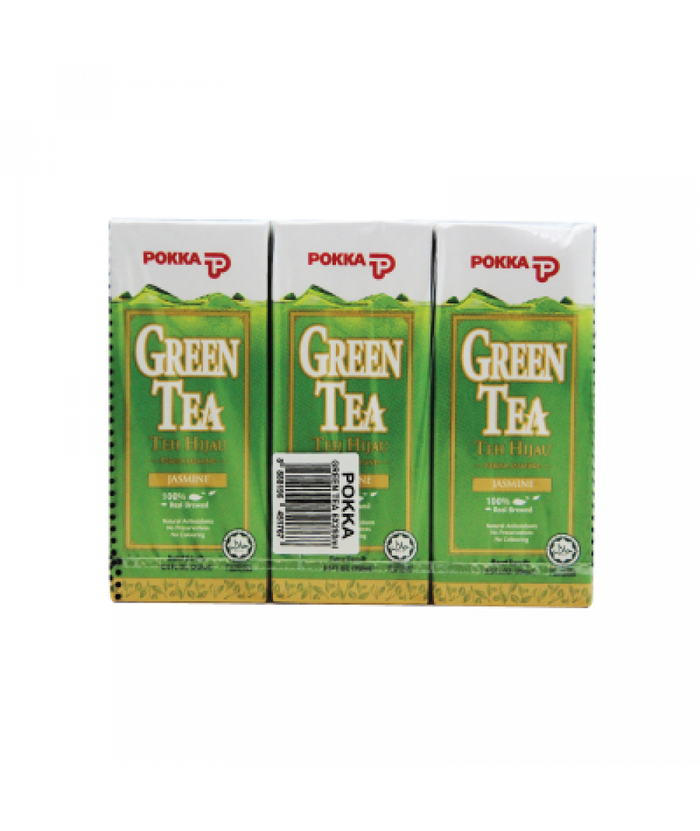 Pokka Green Tea 250ml*6's