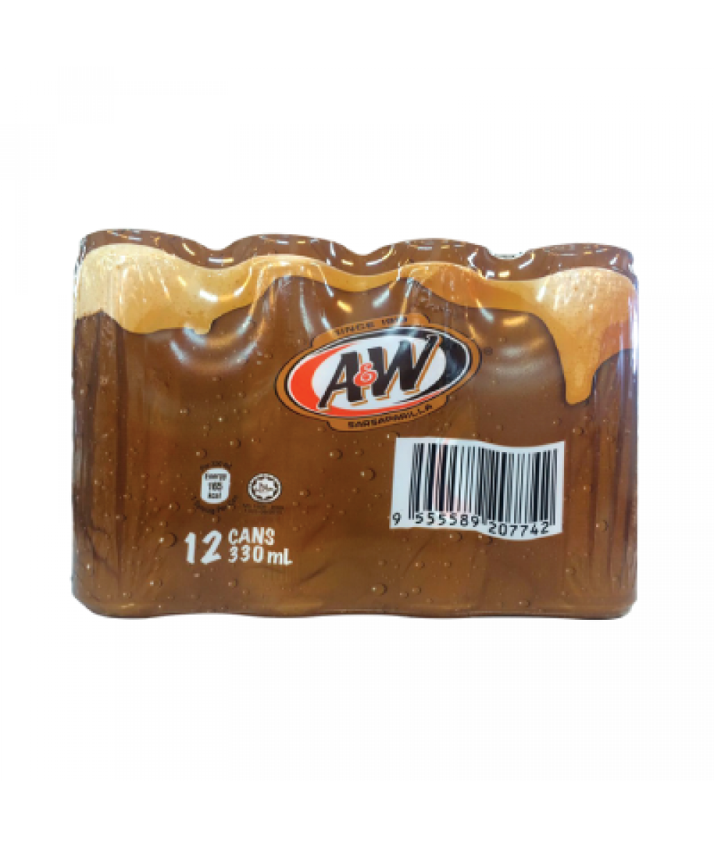 A&W Sarsaparilla 320ml*12's