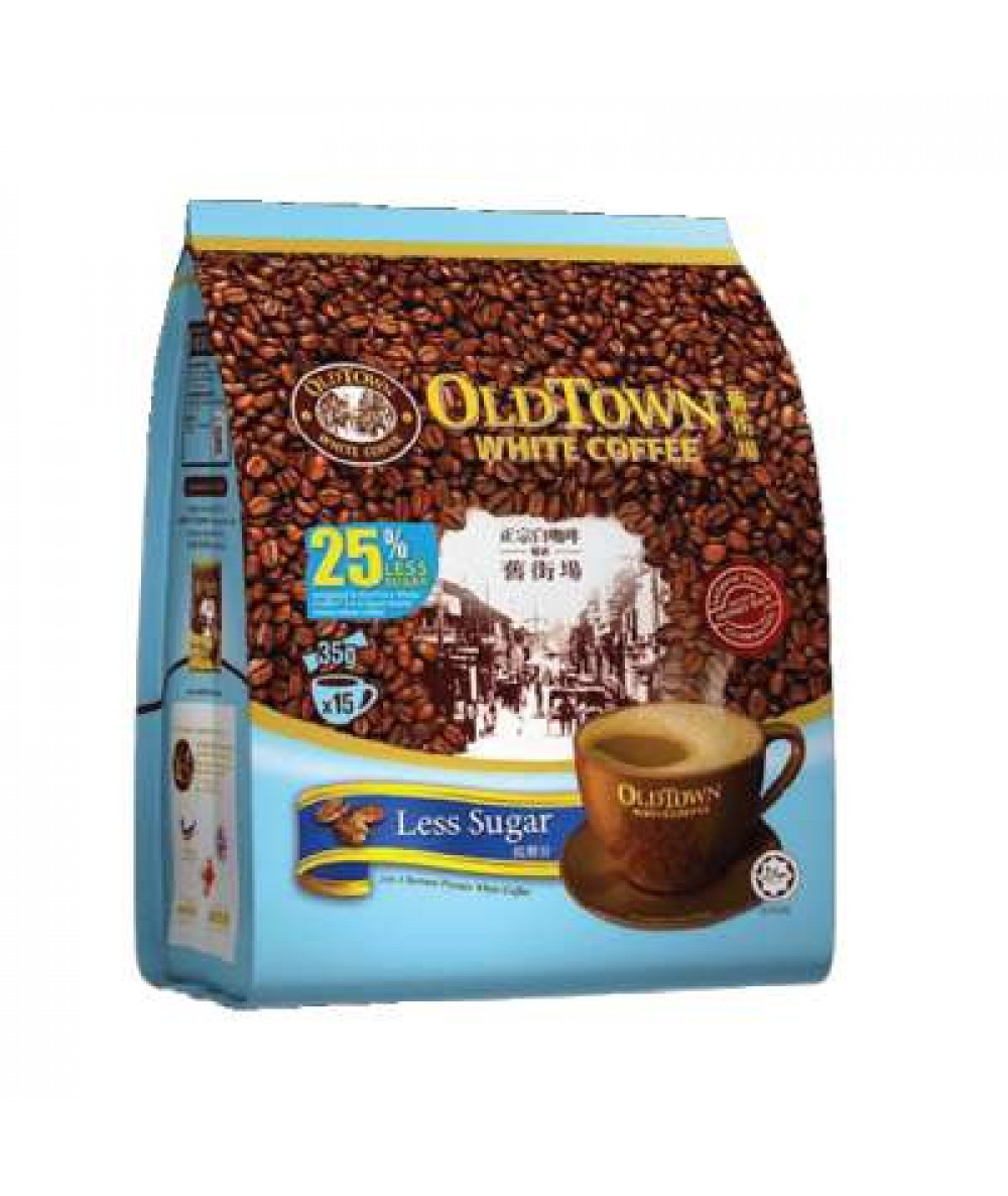 Old Town Less Sweet White Coffee 35g*15s