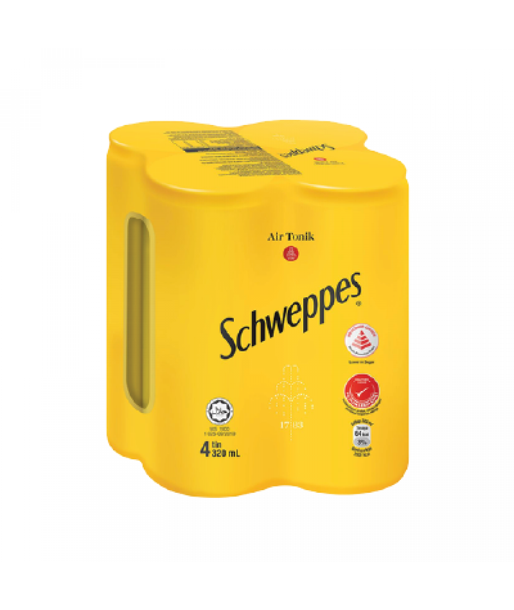 Schweppes Tonic Water 320ml*4s